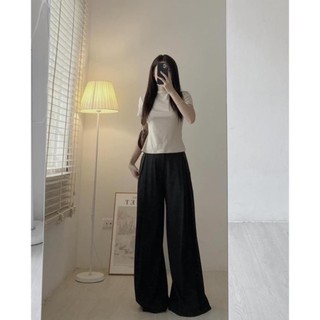 ÁO thun trơn tay vát -CHERYBASIC - Aocolo228_P0K10