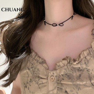 Đen Vòng Cổ choker Đính Đá Sang Trọng