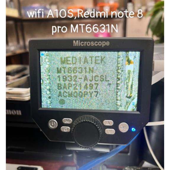 ic Wifi MT6631N A10s,Redmi note 8 Pro, A20s/A12 oppo