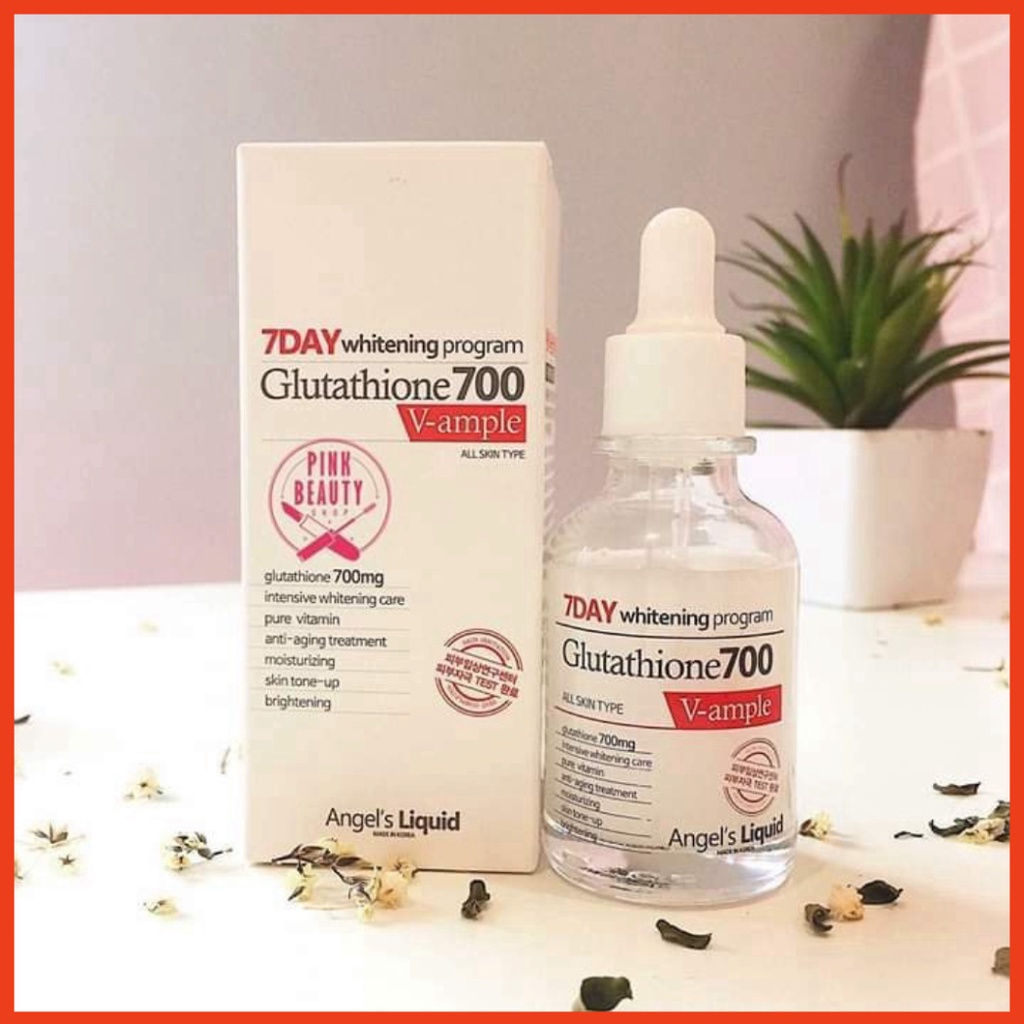Serum Huyết Thanh Trắng Da 7Day Whitening Program Glutathione 700 Vample MIT_Cosmetic