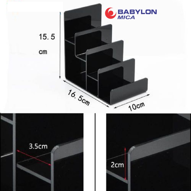 Kệ Mica Trưng Bày Ví - Túi xách - Mắt Kính - Mỹ Phẩm Nhiều Tầng