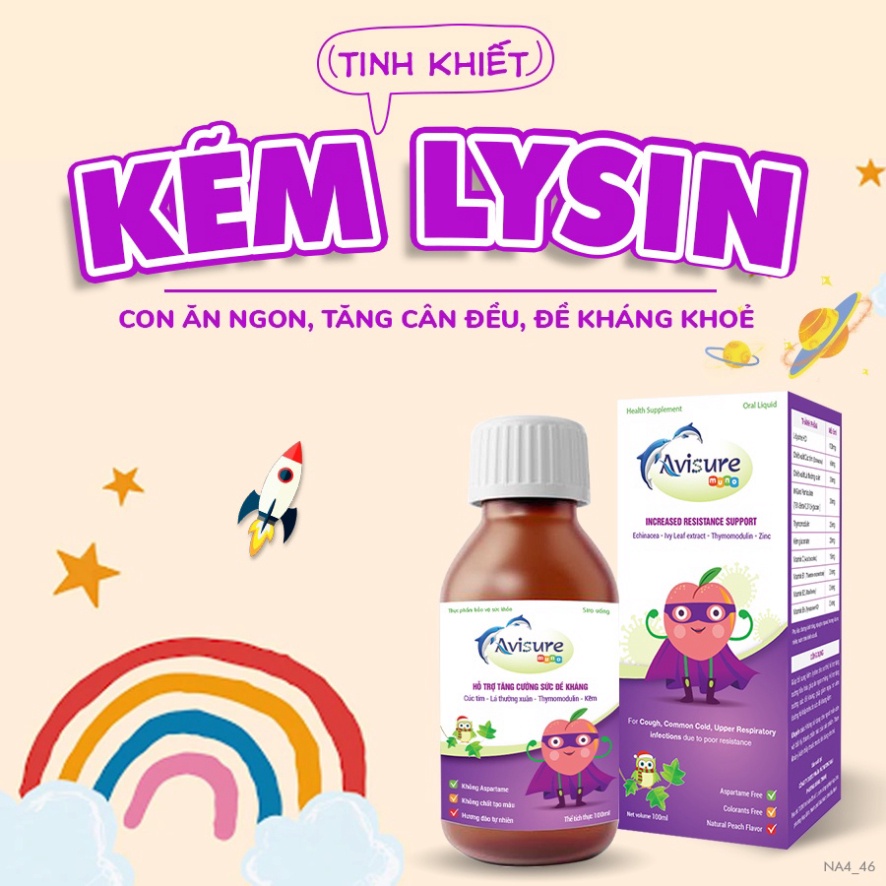 Avisure Muno tăng đề kháng tự nhiên cho bé 20ml - Chính Hãng
