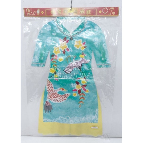 Áo Dài Bé Gái Kiểu Cách Tân Họa Tiết Nhiều Màu - Hàng Dày Đẹp