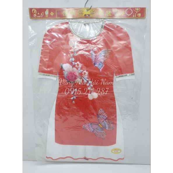 Áo Dài Bé Gái Kiểu Cách Tân Họa Tiết Nhiều Màu - Hàng Dày Đẹp