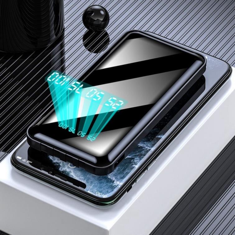 Sạc dự phòng Power Bank 20000mAh phiên bản 2023 chất lượng chính hãng,pin dự phòng tích hợp nhiều cổng sạc cùng một lúc