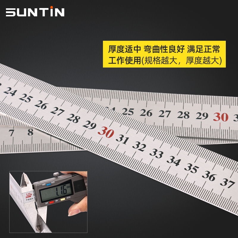 Thước Dây Bằng Thép Không Gỉ Dài 1 / 5 / 20 / 30 / 50 / cm