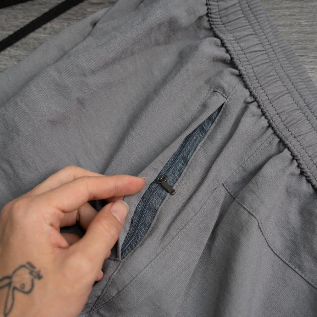 Quần Gió Thể Thao Nam Dài Ống Suông Cao Cấp Co Dãn Tốt Mềm Mại Không Bai Xù - Xưởng May Online