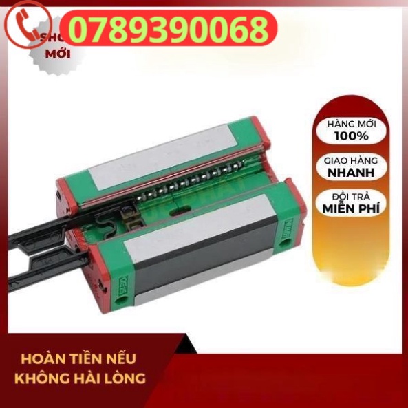 <Chính Hãng> QEH15CA, QEH20CA, QEH25CA, Sản Xuất Theo Chuẩn HIWIN - Con Trượt Vuông QEH..CA
