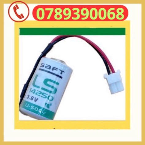 Pin nuôi nguồn Saft LS14250 có giắc cắm