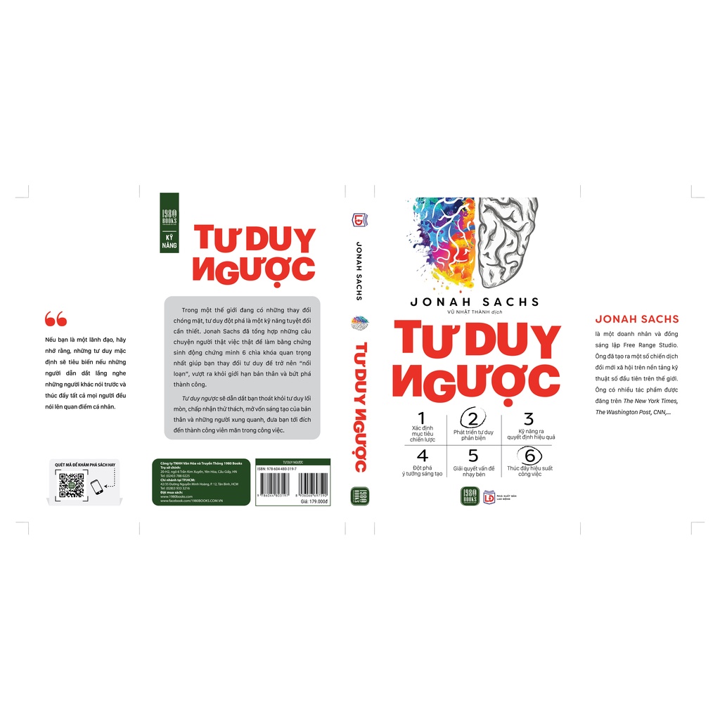 Sách - Tư Duy Ngược - TTR Hà Nội