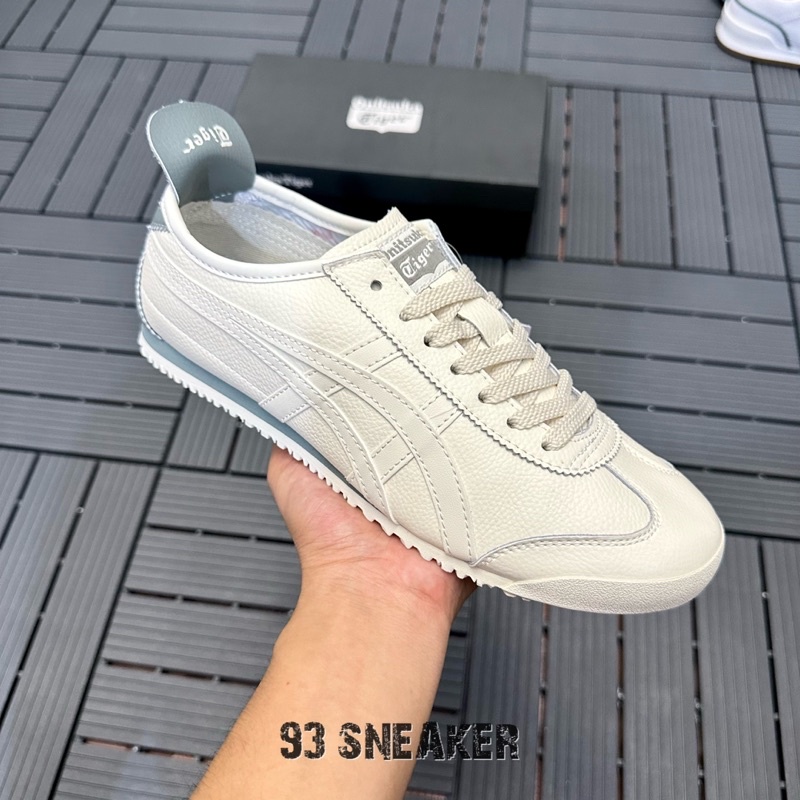 Giày Sneaker OnitTiger Màu trắng sữa - Xám ghi