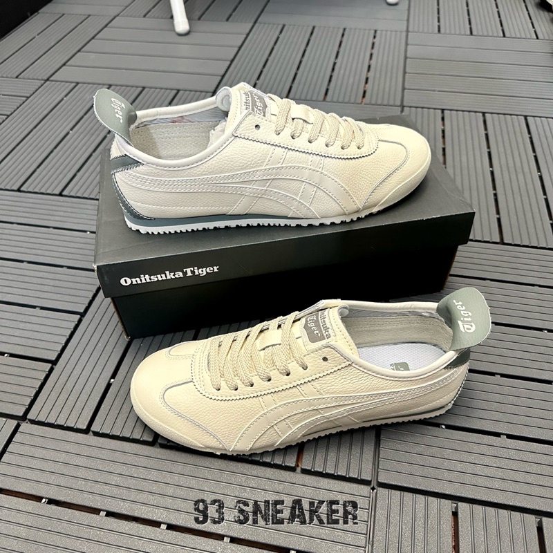 Giày Sneaker OnitTiger Màu trắng sữa - Xám ghi