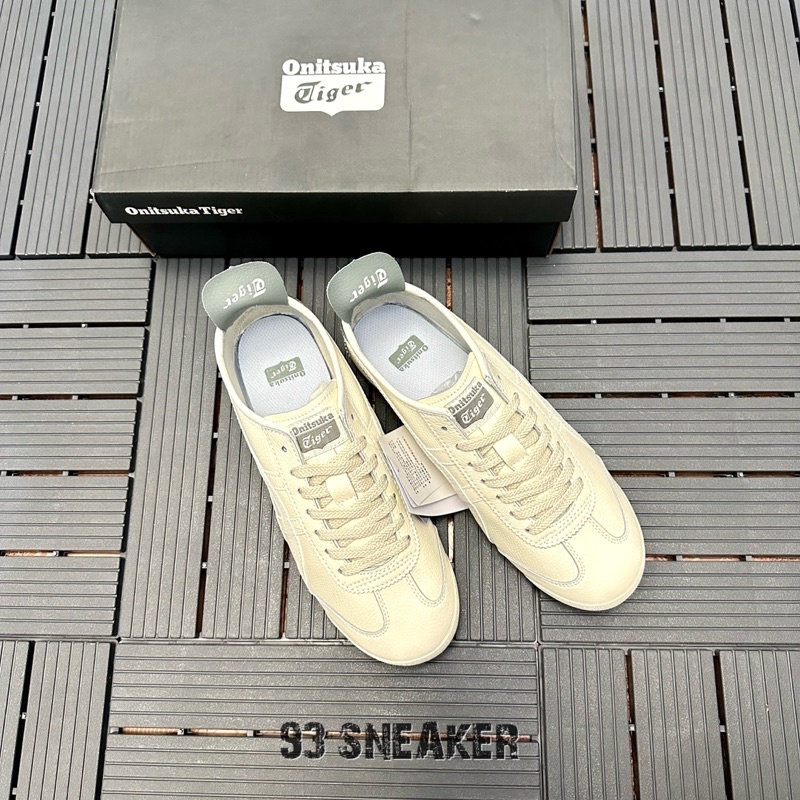 Giày Sneaker OnitTiger Màu trắng sữa - Xám ghi