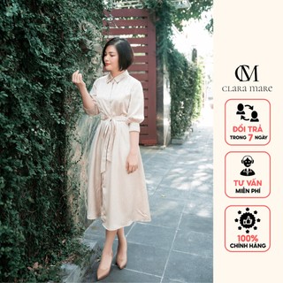 Đầm sơ mi kèm đai CLARA MARE DRE4057