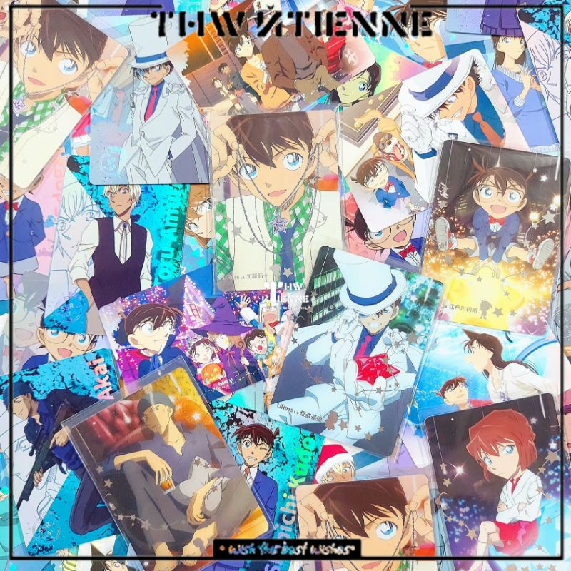 Thẻ bo góc Kayou DETECTIVE CONAN DC chính hãng