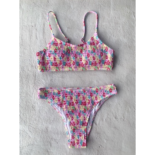 Bikini Đồ Bơi Hai Mảnh BigSize Dáng Quần Sexy Áo Dây Vai