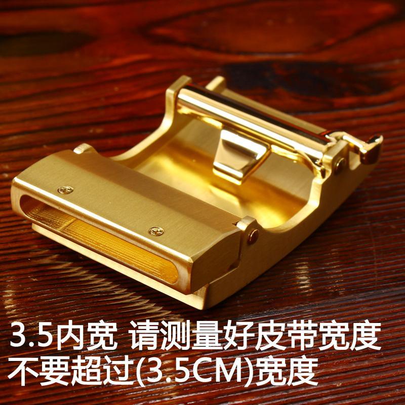 Khóa Cài Thắt Lưng Bằng Đồng Nguyên Chất Phong Cách Hàn Quốc 00516 3.5