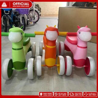 Xe chòi chân có nhạc hình con hươu cho bé