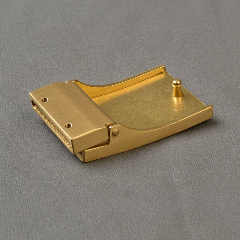 Khóa Kẹp Thắt Lưng Bằng Đồng Nguyên Chất Kiểu Mới 00516 35mm Cho Nam