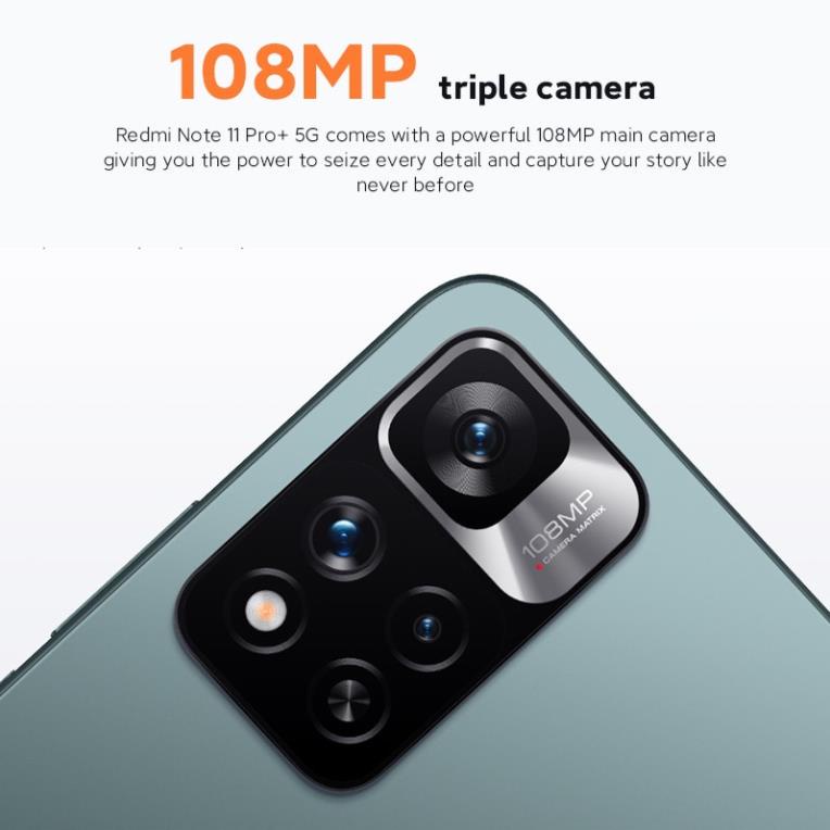 Điện Thoại Xiaomi Redmi Note 11 Pro + 5G Plus 120W 920 120Hz Có Camera NFC 108MP