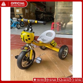 Xe 3 bánh bình nước giỏ xe con bọ rùa