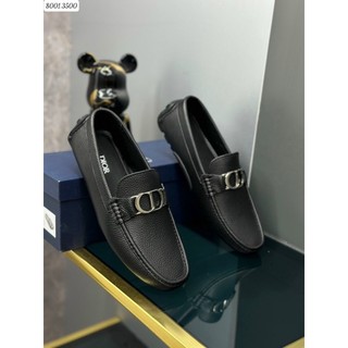 Giày lười nam da bò Dior