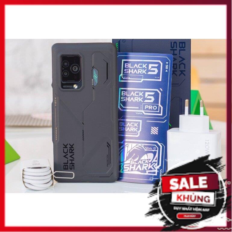 Điện thoại Black Shark 5 Pro - Máy mới nguyên seal fullbox . Hiệu năng khủng - Bảo hành 12 tháng
