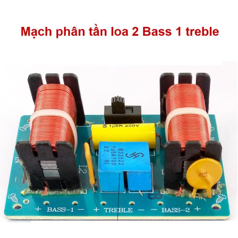 Mạch phân tần loa 3 đường tiếng 2 Bass 1 Treble WEAH-307