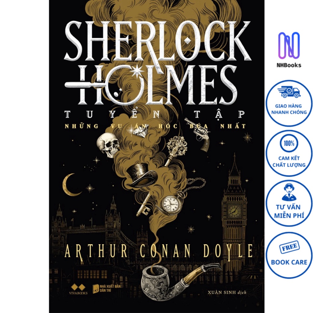 Sách - SHERLOCK HOLMES Tuyển Tập - NHBOOK - AZBook