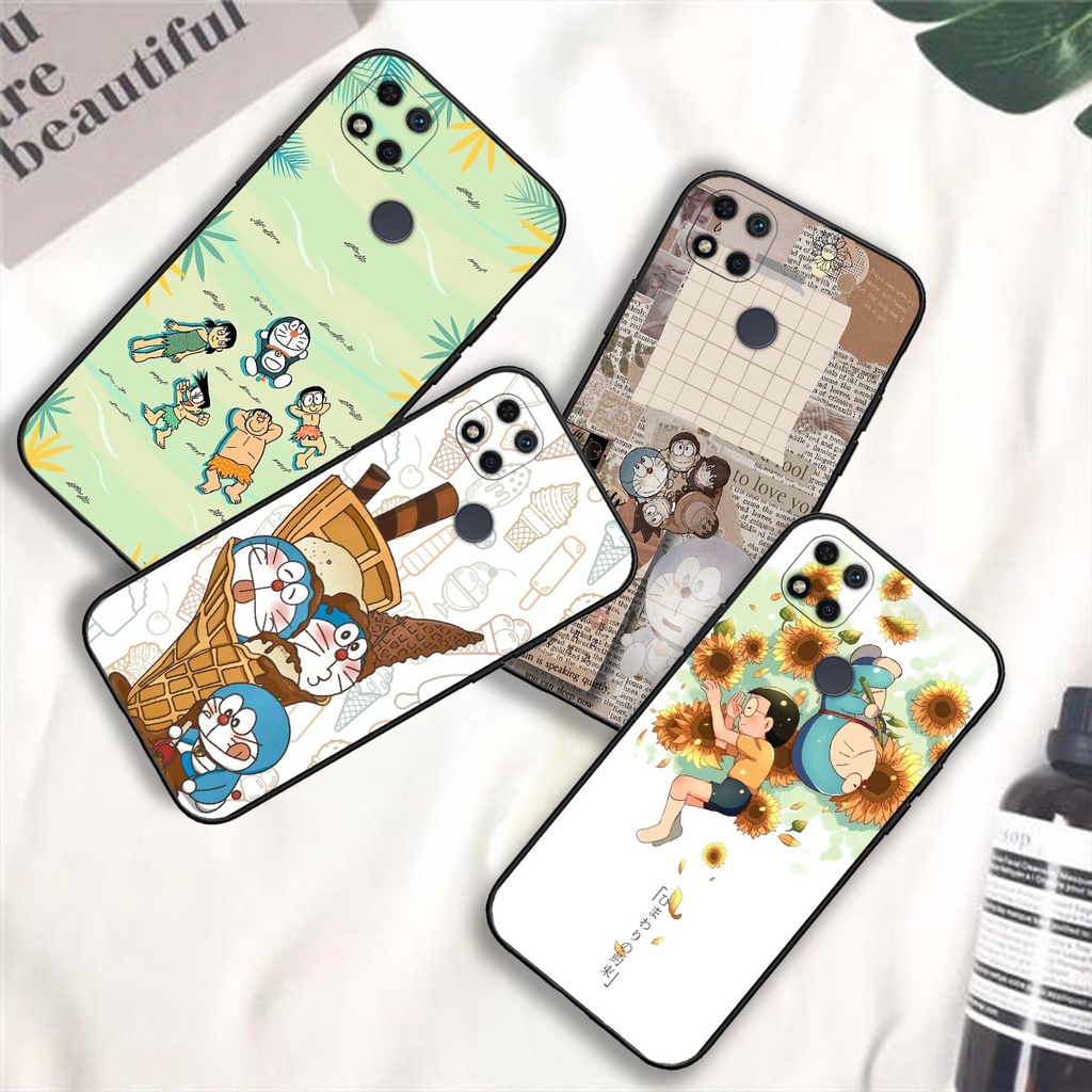 Ốp Lưng Redmi 10C , Redmi 10A DOREMON - Chính Hãng Floveme, Silicon Cao Cấp