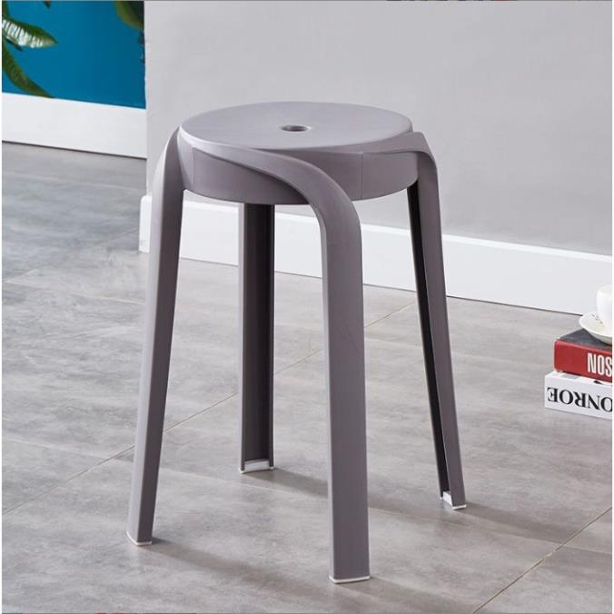 Ghế đôn nhựa quán cafe, ghế đẩu nhựa đúc decor phòng khách phòng trà quán trà chanh nhà hàng khách sạn sang trọng