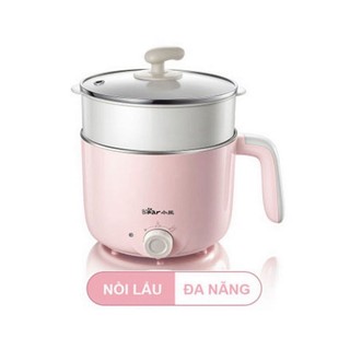 Nồi LẨu điện Mini, Nồi Lẩu điện đa năng mini. Nồi Chiên, xào, lẩu. Chất lượng cao cấp thương hiệu Bear.0
