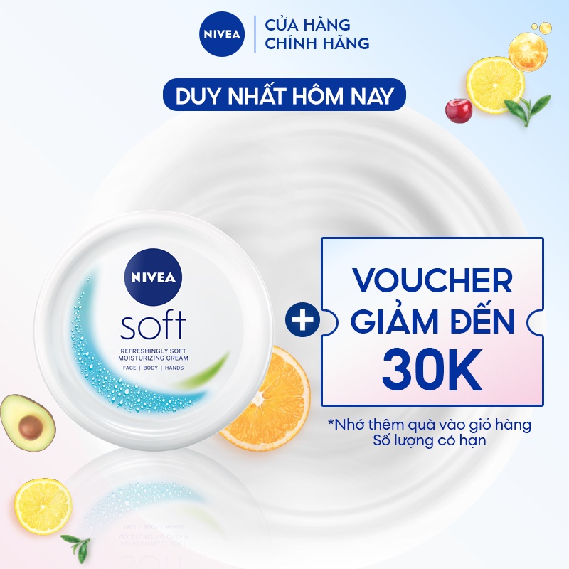 Kem Dưỡng Mềm Da NIVEA Soft Crème (50 ml) - 89054