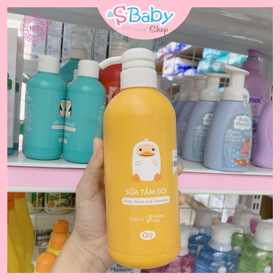 SỮA TẮM GỘI AGI CHO BÉ 200ML/500ML