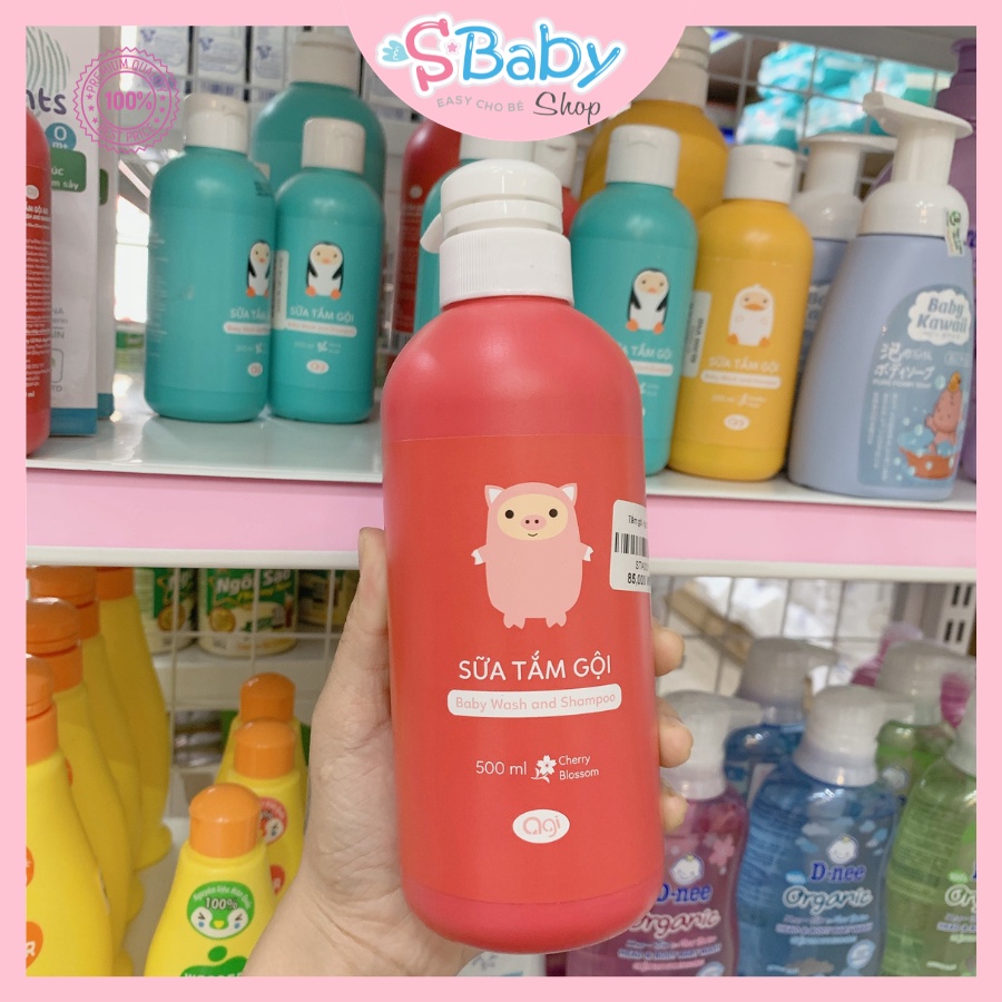 SỮA TẮM GỘI AGI CHO BÉ 200ML/500ML