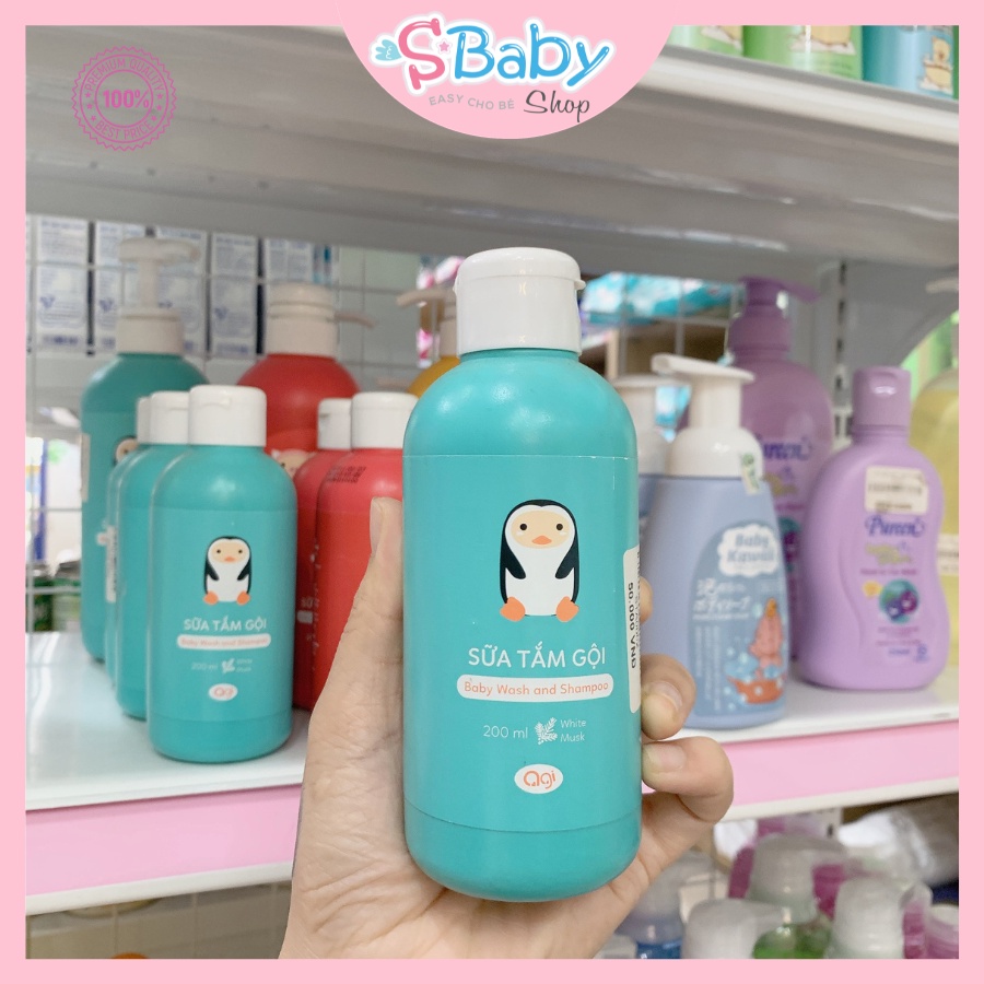SỮA TẮM GỘI AGI CHO BÉ 200ML/500ML