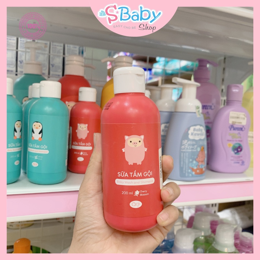 SỮA TẮM GỘI AGI CHO BÉ 200ML/500ML