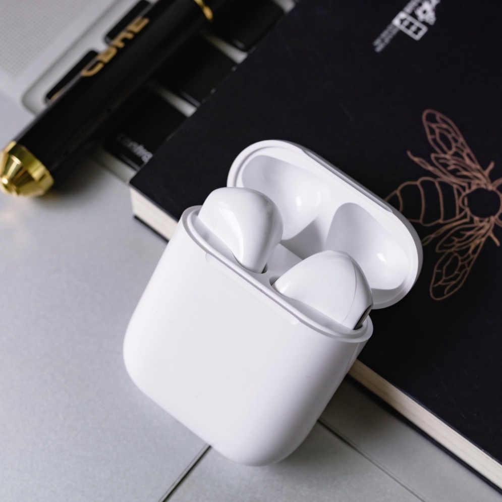 Tai nghe Bluetooth i12 Bản Cải Tiến Âm Thanh Nghe Hay Hơn Pin Trâu Bass Căng hơn Dùng Cho mọi ĐT, ZOTECH MALL