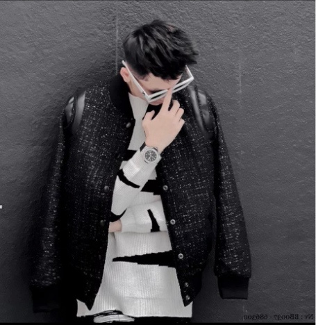 Áo Bomber Nam Teddy Kim Tuyến Kim Sa 125 Lấp Lánh Thời Trang Nam Chất Liệu Dạ