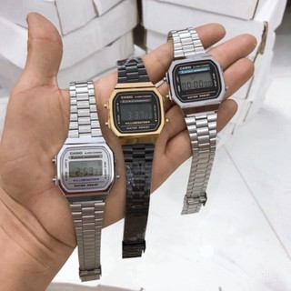  Đồng hồ Nam CASIO A168  classic tặng box - Dong.ho.casio.mtp 