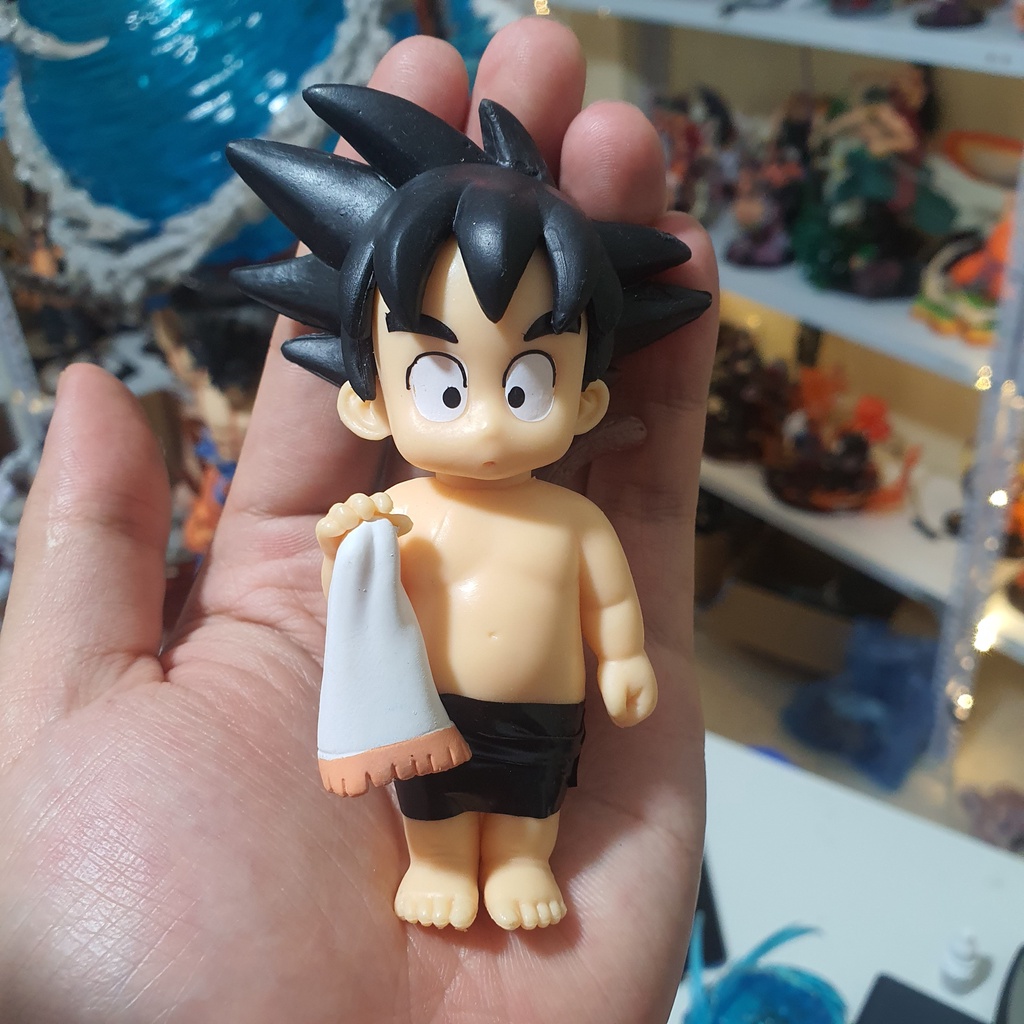 Mô hình Son Goku hồi bé siêu dễ thương 10 cm