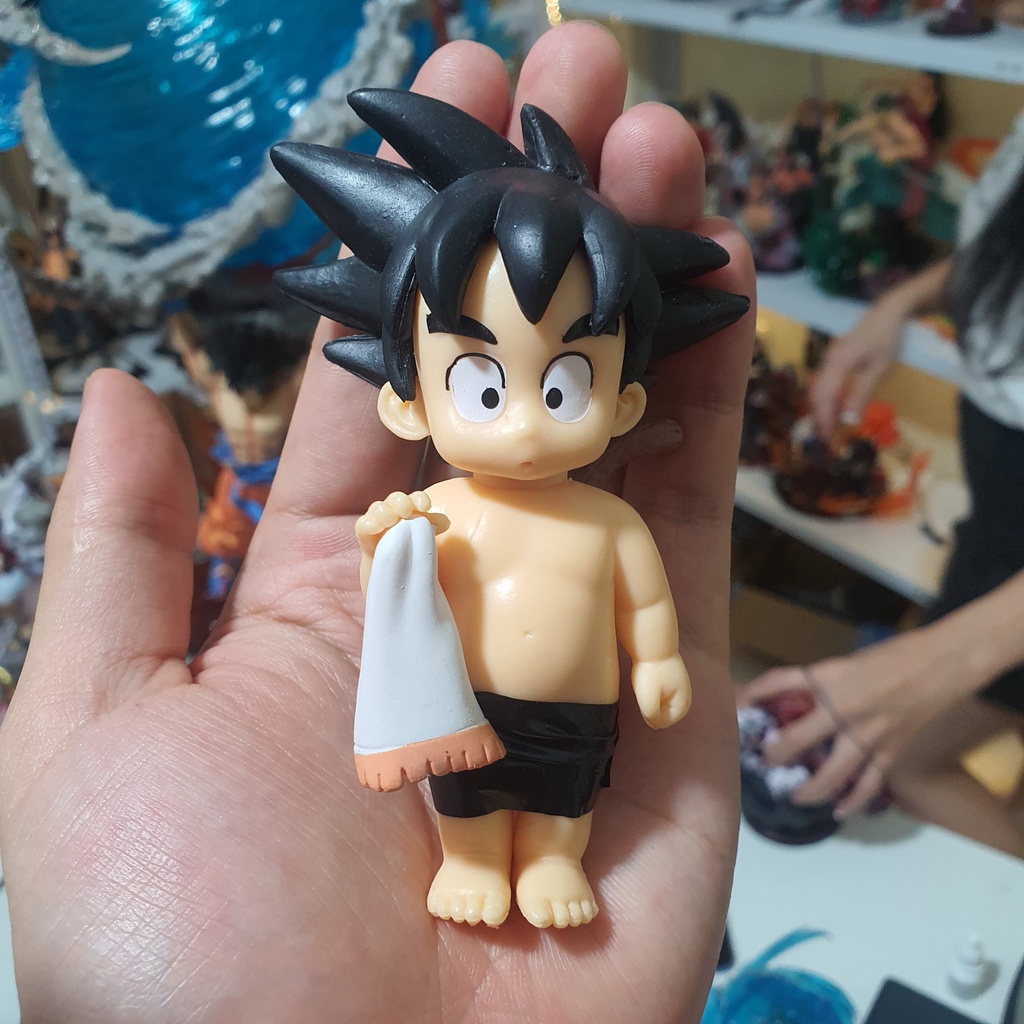 Mô hình Son Goku hồi bé siêu dễ thương 10 cm