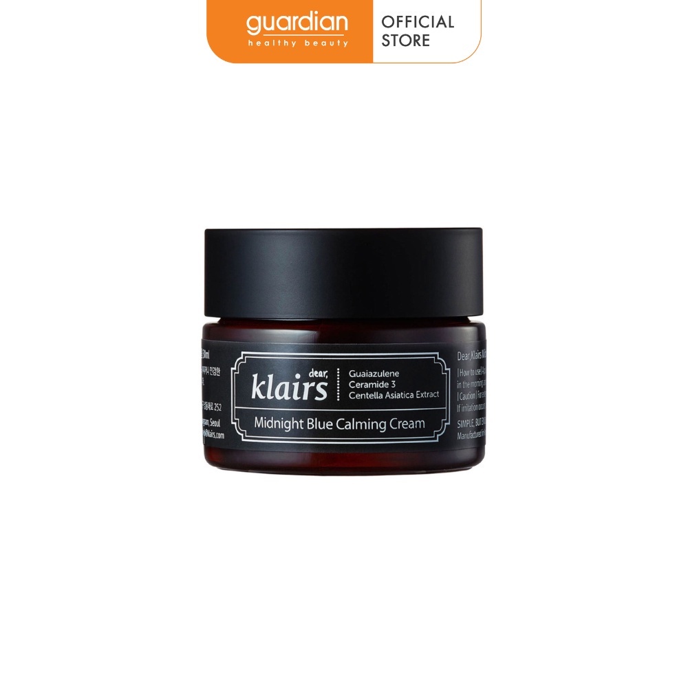 Kem Dưỡng Hồi Phục Midnight Blue Calming Cream Klairs 30ml