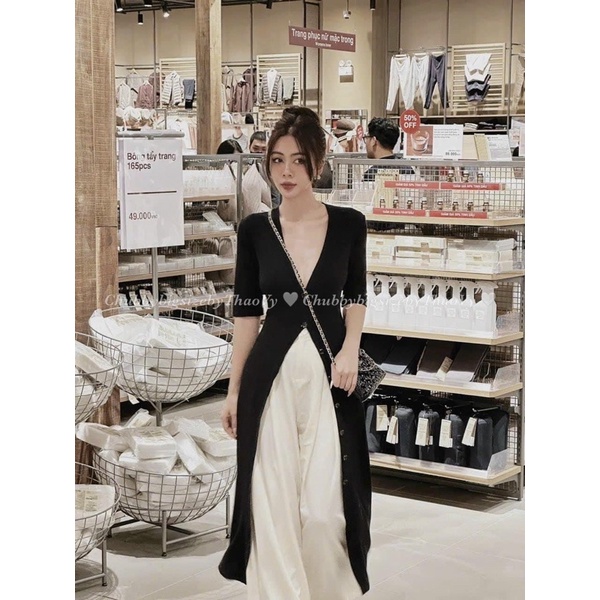 Áo cardigan dáng dài bigsize từ 50-100kg