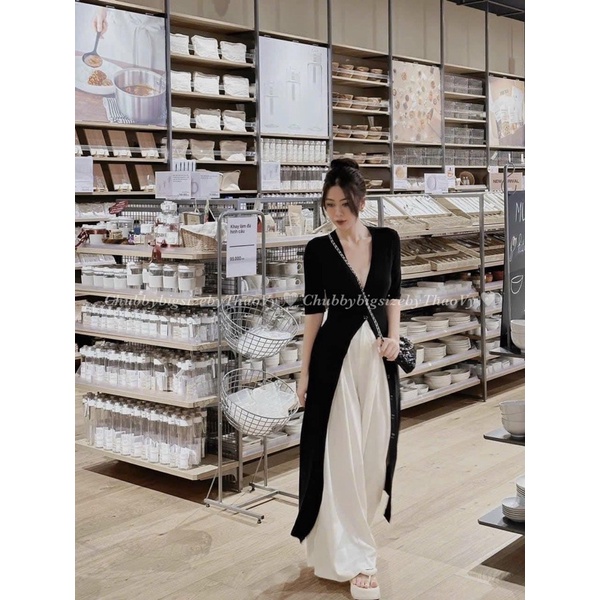 Áo cardigan dáng dài bigsize từ 50-100kg