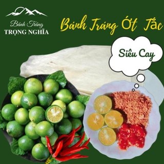 Siêu Phẩm Bánh Tráng Ớt Tắc Siêu Cay Trọng Nghĩa