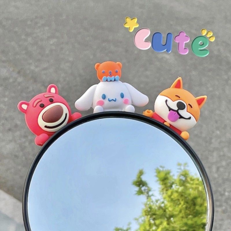 Búp Bê Dễ Thương Dùng Trang Trí Gương Chiếu Hậu Xe Máy