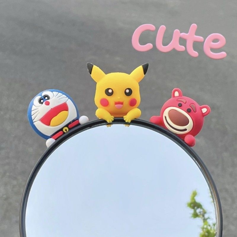 Búp Bê Dễ Thương Dùng Trang Trí Gương Chiếu Hậu Xe Máy