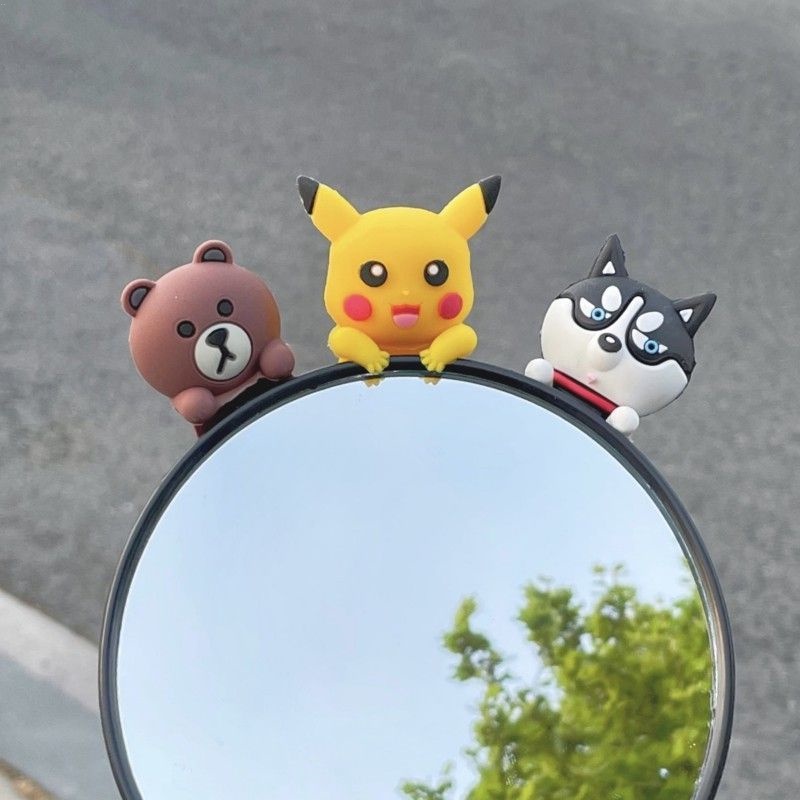 Búp Bê Dễ Thương Dùng Trang Trí Gương Chiếu Hậu Xe Máy