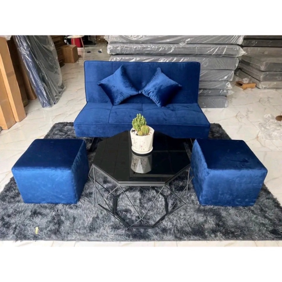 Combo Sofa 1m2 Mini 6 Món  khuyến mãi kèm theo 2 gối ôm  thon thả giúp